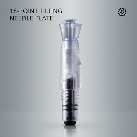 18-needle tilting plate with 0.5mm plastic needles (10pcs)