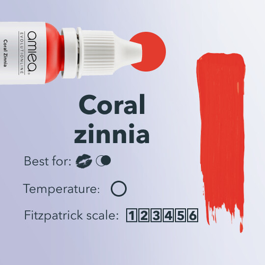 Coral Zinnia image number null